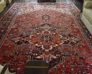 Handknotted Oriental rug, approx. 19' x 9'8"