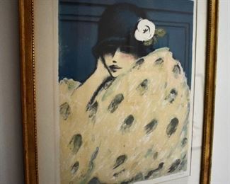 Limited edition signed lithograph by Jean-Pierre Cassigneul