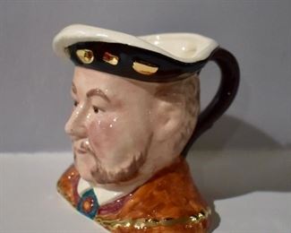 Staffordshire Henry VIII Toby mug