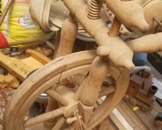 small spinning wheel