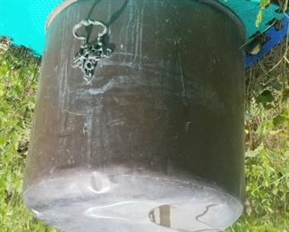 Super large  brass pot