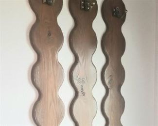 German hall rack for hats and coats, 3 parts