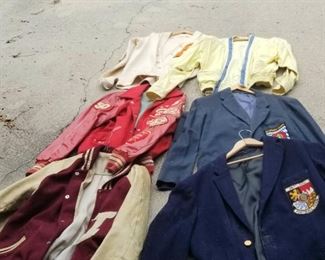 Highschool jackets from 1967 and Football coats