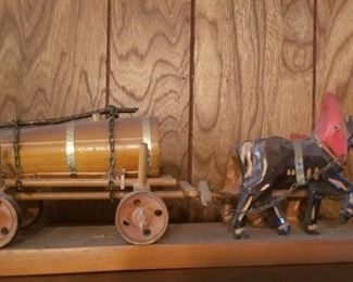 Smaller scale waggon