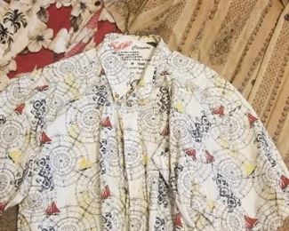 Vintage men's shirts, large selection