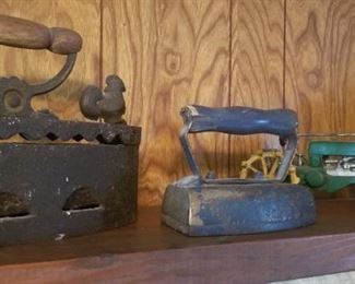 Several irons and more