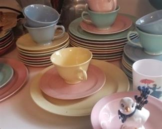 Lu-ray pastel dish sets