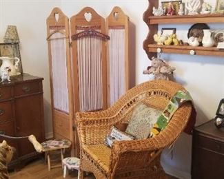 a view into the guest room