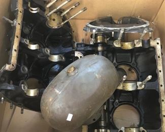 Airplane engine parts