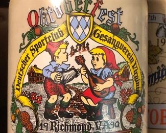 Old Richmond Oktoberfest mugs