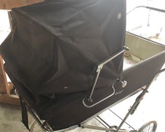 Vintage baby stroller