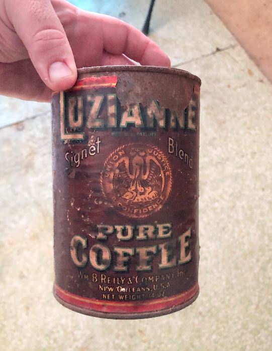 Rare Luzianne Coffee Can