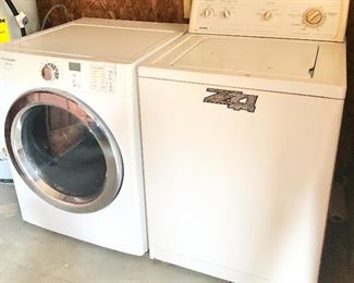2 sets of washer and dryer’s available 