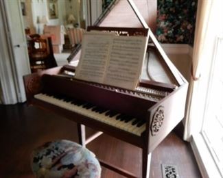 Hand Crafted Harpsichord....  