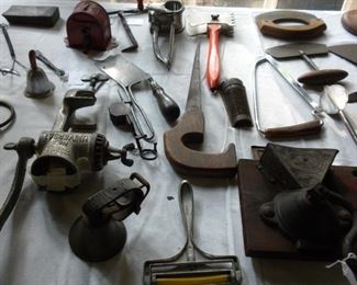 Vintage Tools and Kitchen Items..... 