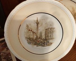 Plate: The Monument  -  London 1840