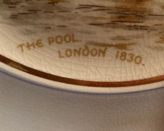 Plate: The Pool  -  London 1830