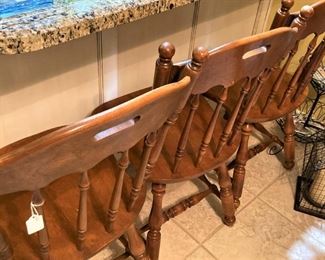 Hardrock maple chairs