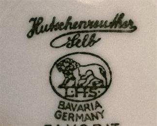 Hutschenreuther Gelb china from Bavaria Germany