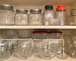 Variety of jars