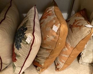 More decorative pillows