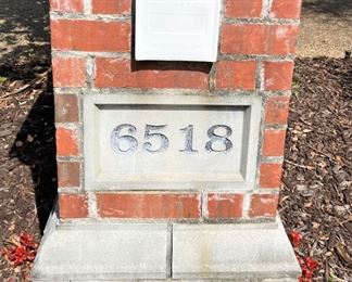 The garden  home at 6518 Ashmore Lane is the location for one of two Divide & Conquer Estate Sales August 5-7.