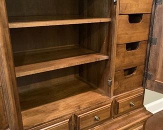 Coordinating armoire .  .   .