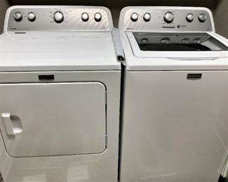 Maytag washer and dryer