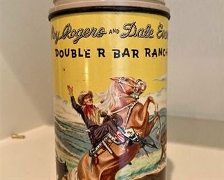 Vintage Roy Rogers lunch kit thermos