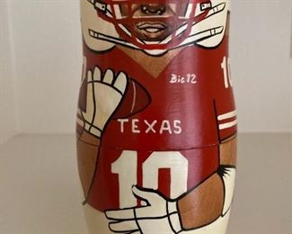 University of Texas National Champs nesting  dolls (players) set  