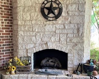 Be sure to check the patio.