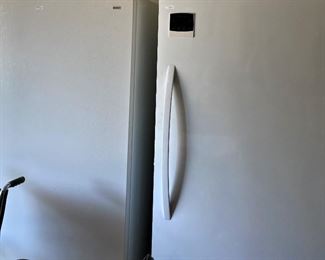 Two upright freezers