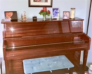 Beautiful vintage Kohler & Campbell low-profile piano w/ bench!  Excellent condition!