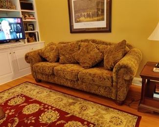 Great rug and sofa