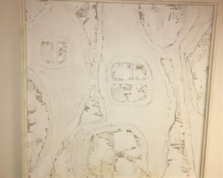 49x49 unsigned paper collage