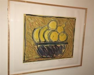 43x35 framed "Liberty Bowl" George Berther