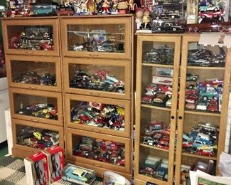 There are hundreds of toy and collectible cars!