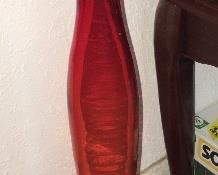 Blenko Wayne Husted 5815M tangerine decanter