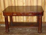 Oak Library Desk