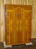 Walnut Double Door Wardrobe