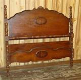 1920's Poster Bed to 4 Piece Bedroom Set