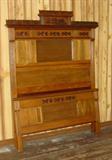 Eastlake Style Highback Bed (6'7" Tall)