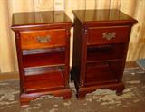 Mahogany Nightstands to Bedroom Set