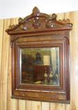 Ornate Washstand Mirror