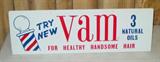 Metal Vam Display Sign