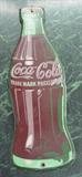 1951 Metal Coca Cola Bottle Sign