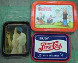 Coke - Pepsi & Popeye Trays