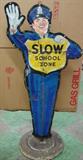 1950's Coca Cola School Zone Police Officer
