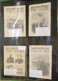 Display of Civil War Era Harper's Weekly Newspapers