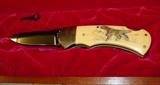 Rare Puma Knife w/Bird Dog